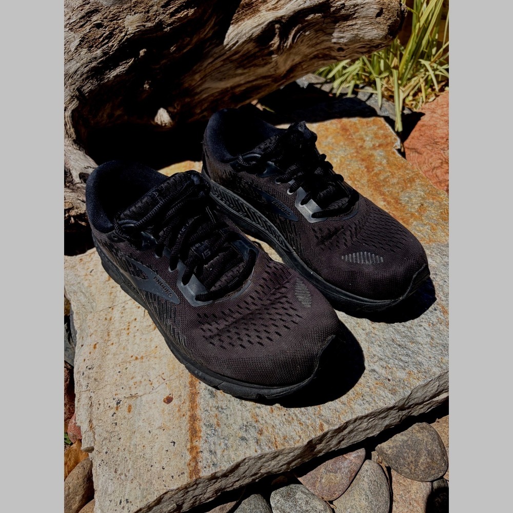 Brooks Addiction GTS 15 Mens Running Shoes Black 1103651D020 Size 9.5 D Medium